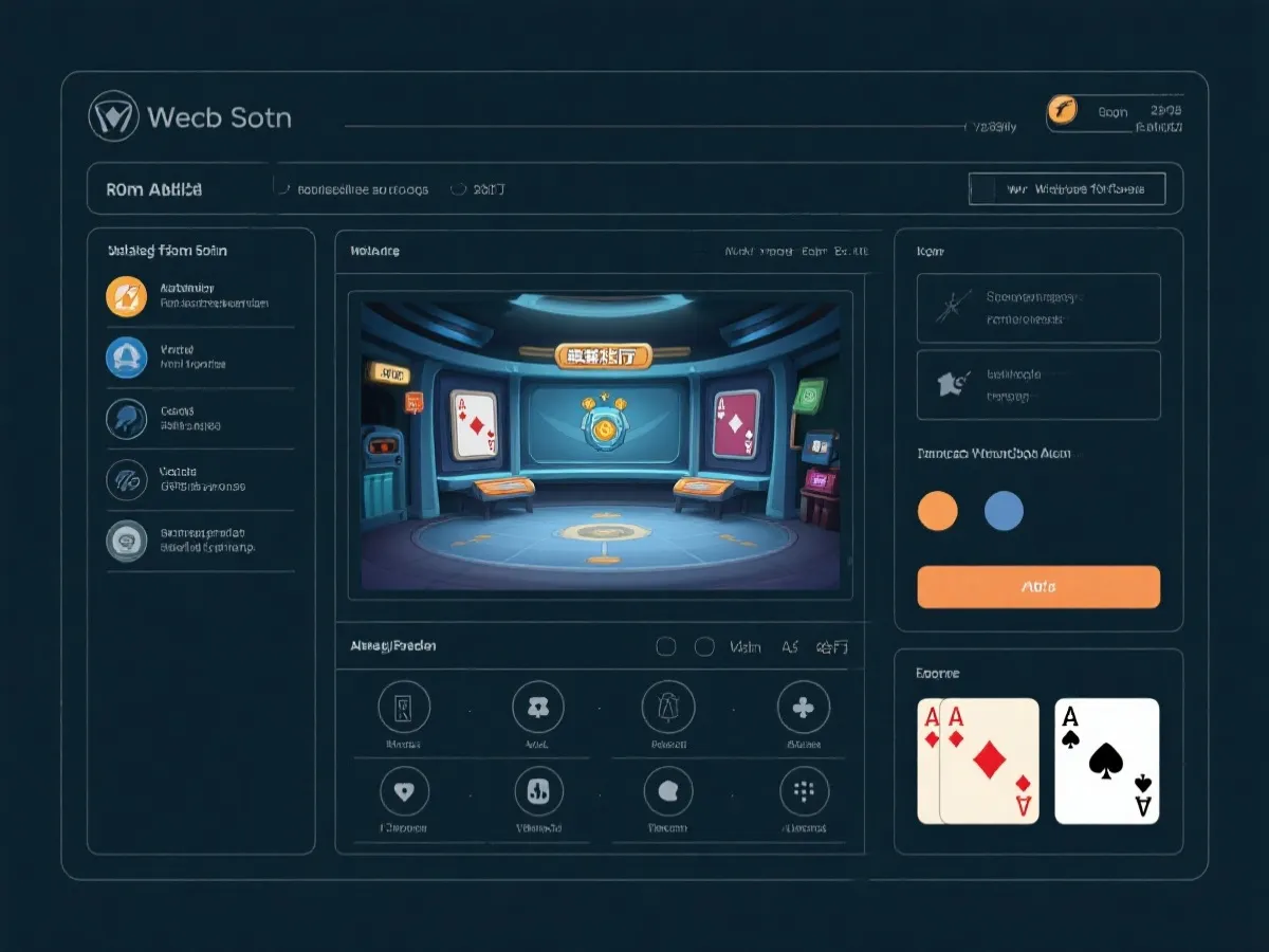 大厅界面示意图