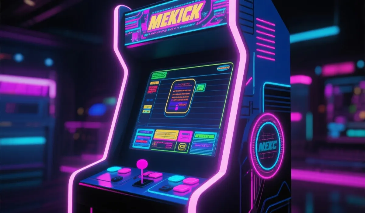 Neon game interface